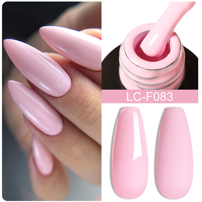 Nail Art Orange - LILYCUTE Nail Gel Polish 7ML Pink