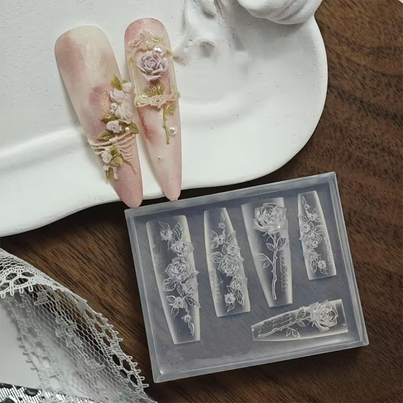 Nail Art Zone - Z. Flexible Nail Art Silicone Molds
