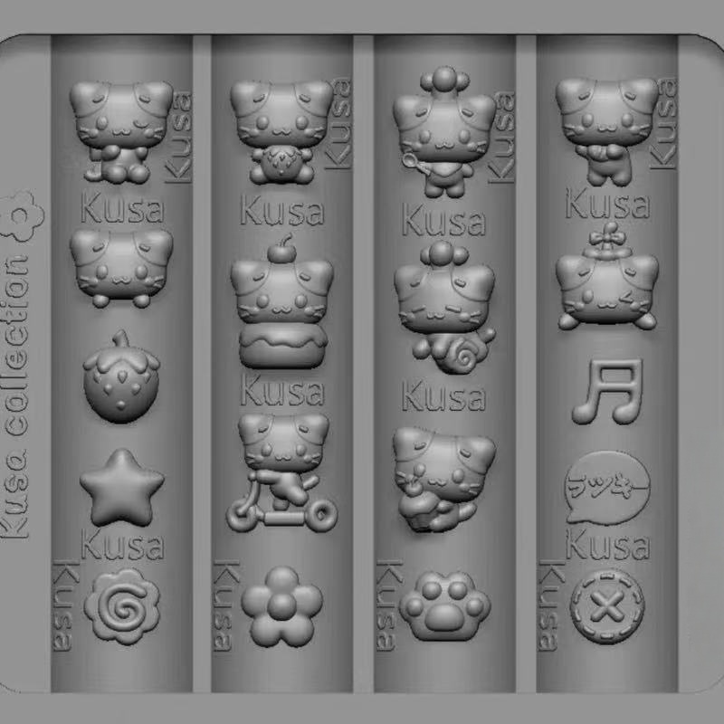 Nail Art Zone - Z. 3D Relief Silicone Nail Art
