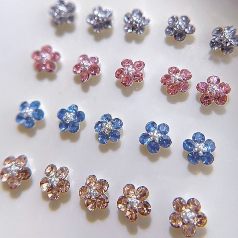Nail Art Zone - 20PCS 3D Mini Plum Blossom Florets