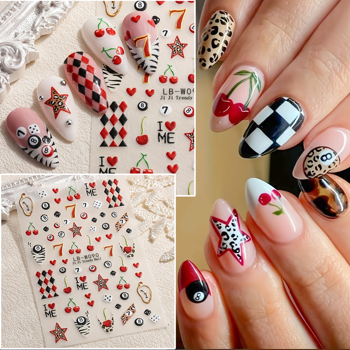 Nail Art Zebra - 2026 Trendy Nail Art Stickers Zebra