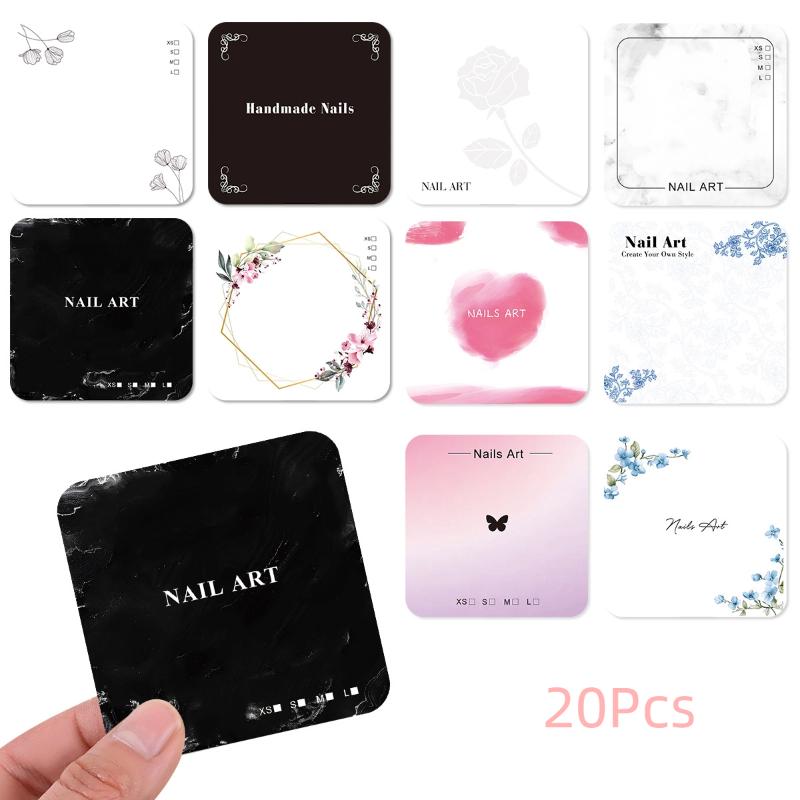 Nail Art Zone - Z.20Sheets Press On Nail Bottom Flower
