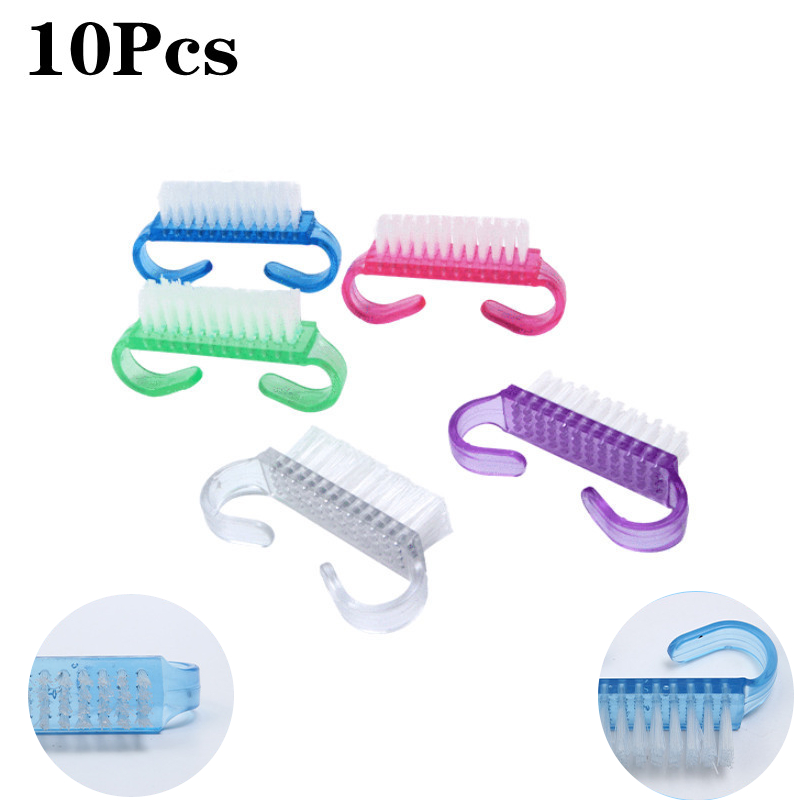10 Pcs/Lot Cleaning Nail Brush - Nail Art Lotso 评论和价格