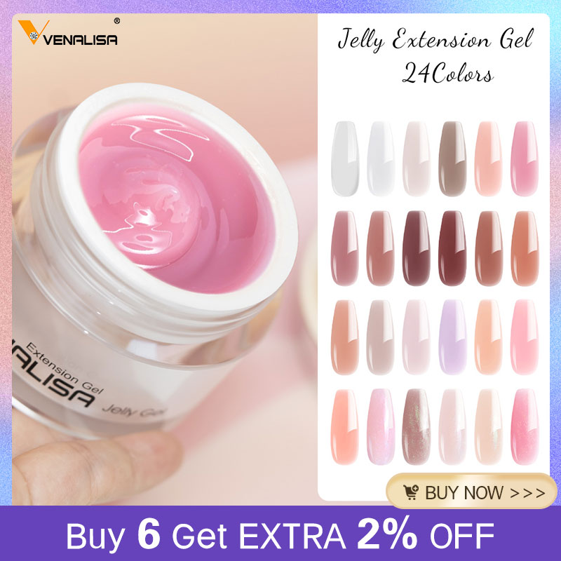 VENALISA 50ml Jelly Gel Clear  - Nail Art Lotso 评论和价格