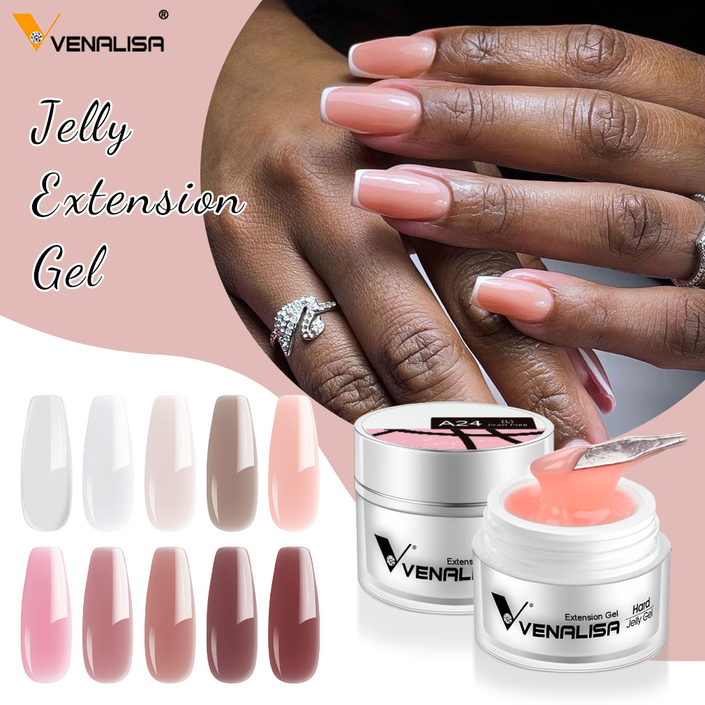 VENALISA 50ml Jelly Gel Clear  - Nail Art Lotso 评论和价格