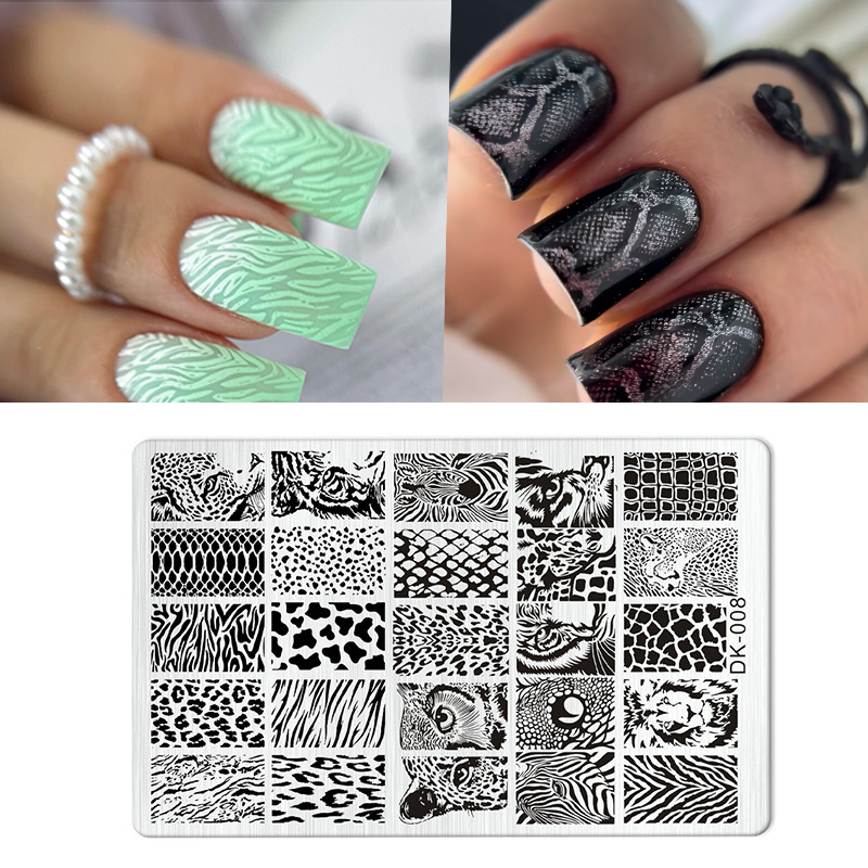 Animal Image Snake Leopard Nai - Nail Art Zebra 评论和价格