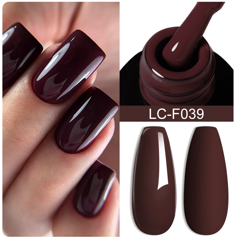LILYCUTE Nail Gel Polish 7ML P - Nail Art Orange 评论和价格