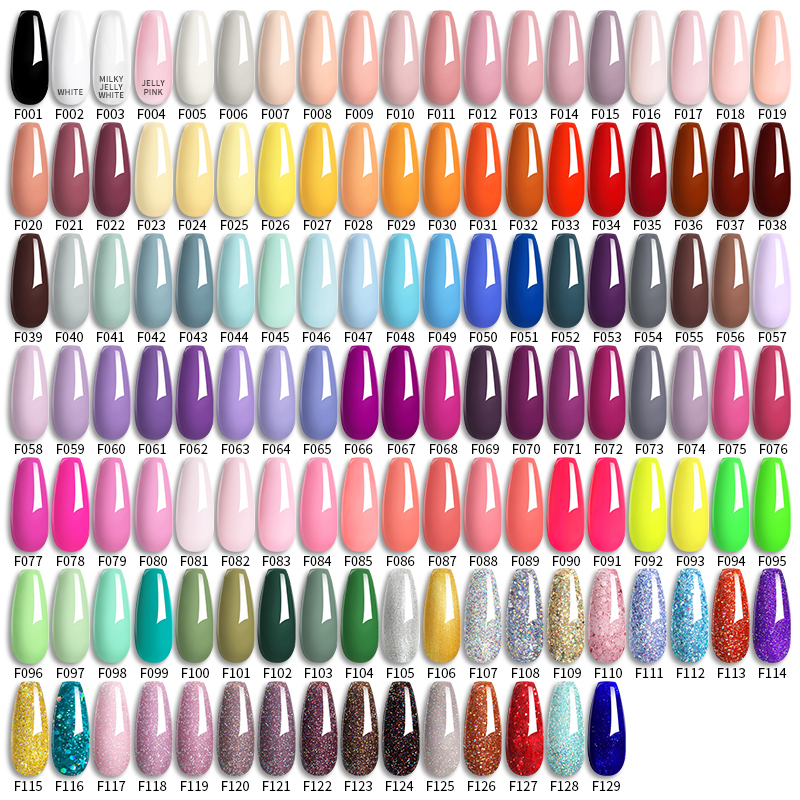 LILYCUTE Nail Gel Polish 7ML P - Nail Art Orange 评论和价格