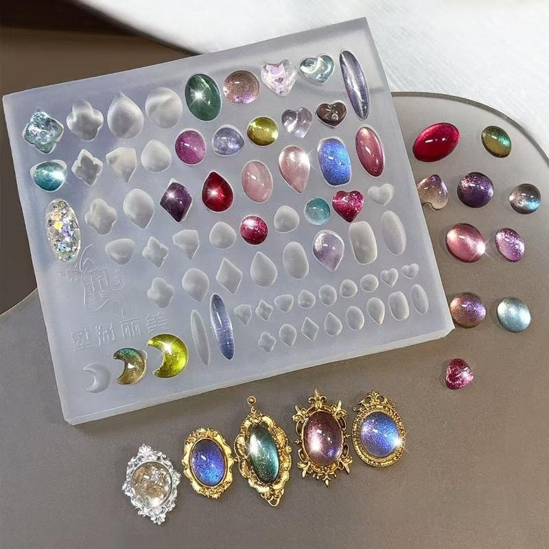 Z. Retro Picture Frame Gem Bar - Nail Art Zone 评论和价格