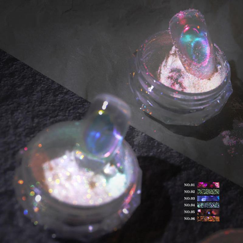 Z. Nail Glitter Aurora Ice Tra - Nail Art Zone 评论和价格