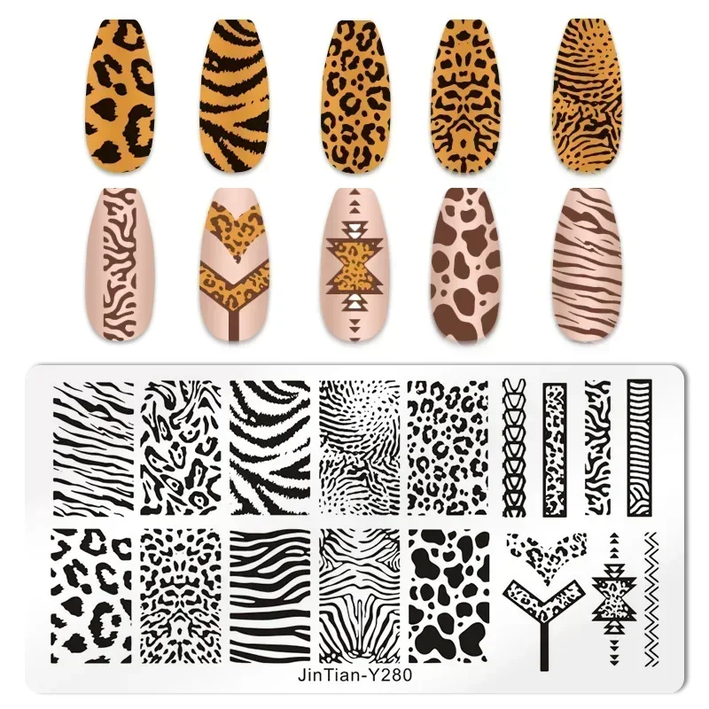 Tiger Zebra Leopard Print Nail - Nail Art Zebra 评论和价格