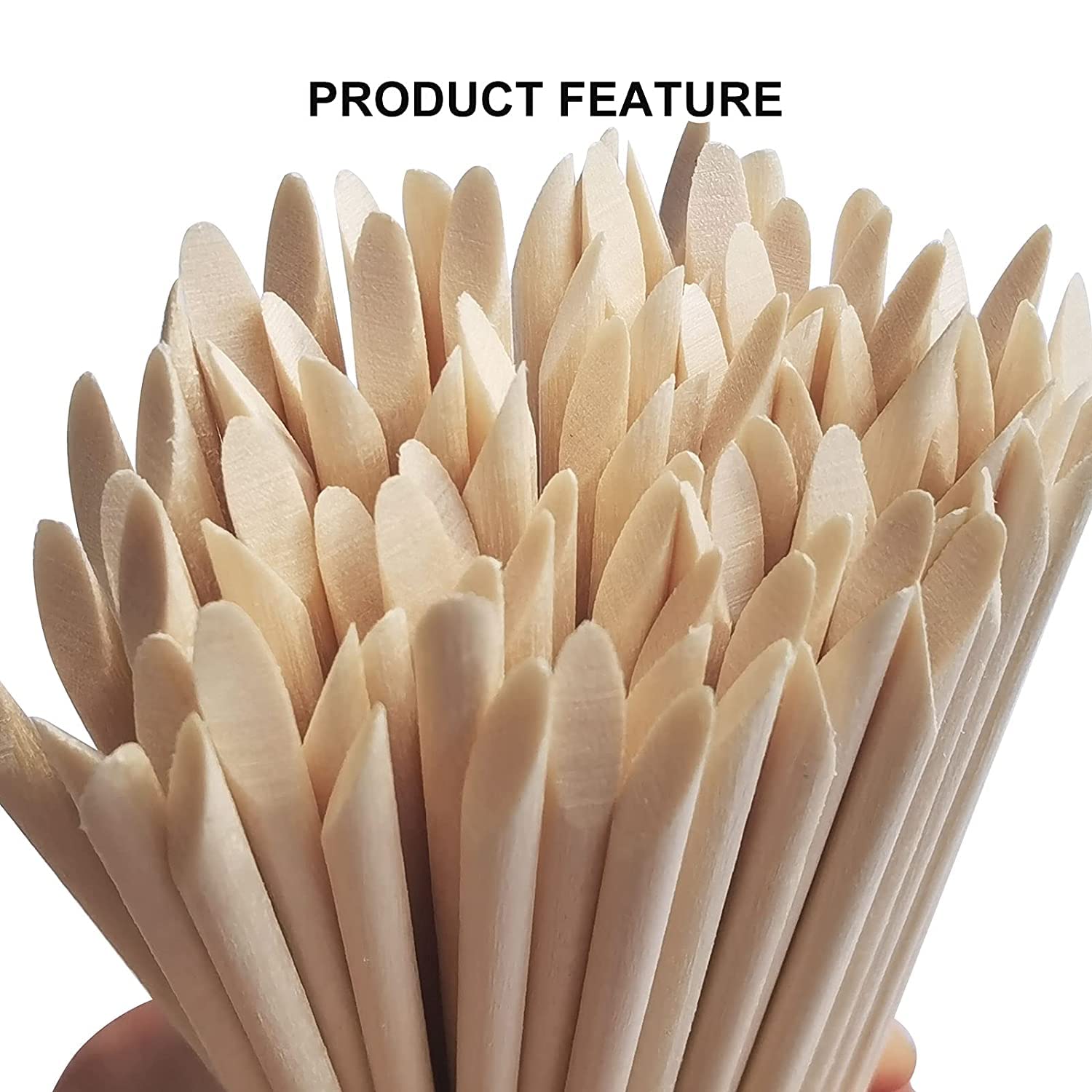 100/50pcs Nail Art Pusher Oran - Nail Art Orange 评论和价格