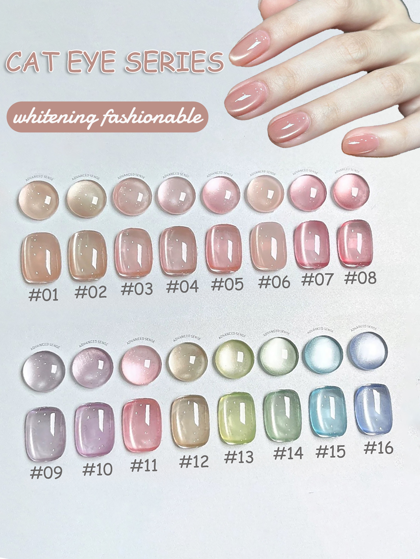 1-24pcs WS Spring Summer Ice T - Nail Art Ice Blue 评论和价格
