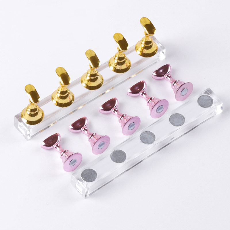 5/30pcs/Set Magnetic Nail Hold - Nail Art Rame 评论和价格