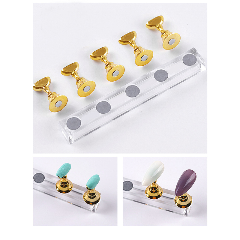5/30pcs/Set Magnetic Nail Hold - Nail Art Rame 评论和价格