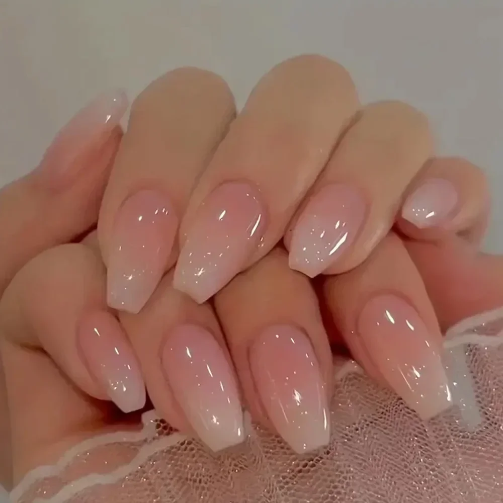 24pc Press on Nails Black Grad - Nail Art French 评论和价格