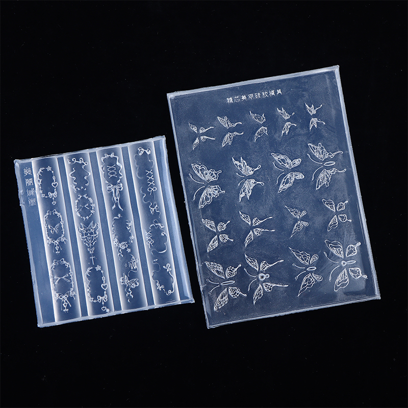 Z. 1Pc Silicone Nail Mold Swee - Nail Art Zone 评论和价格