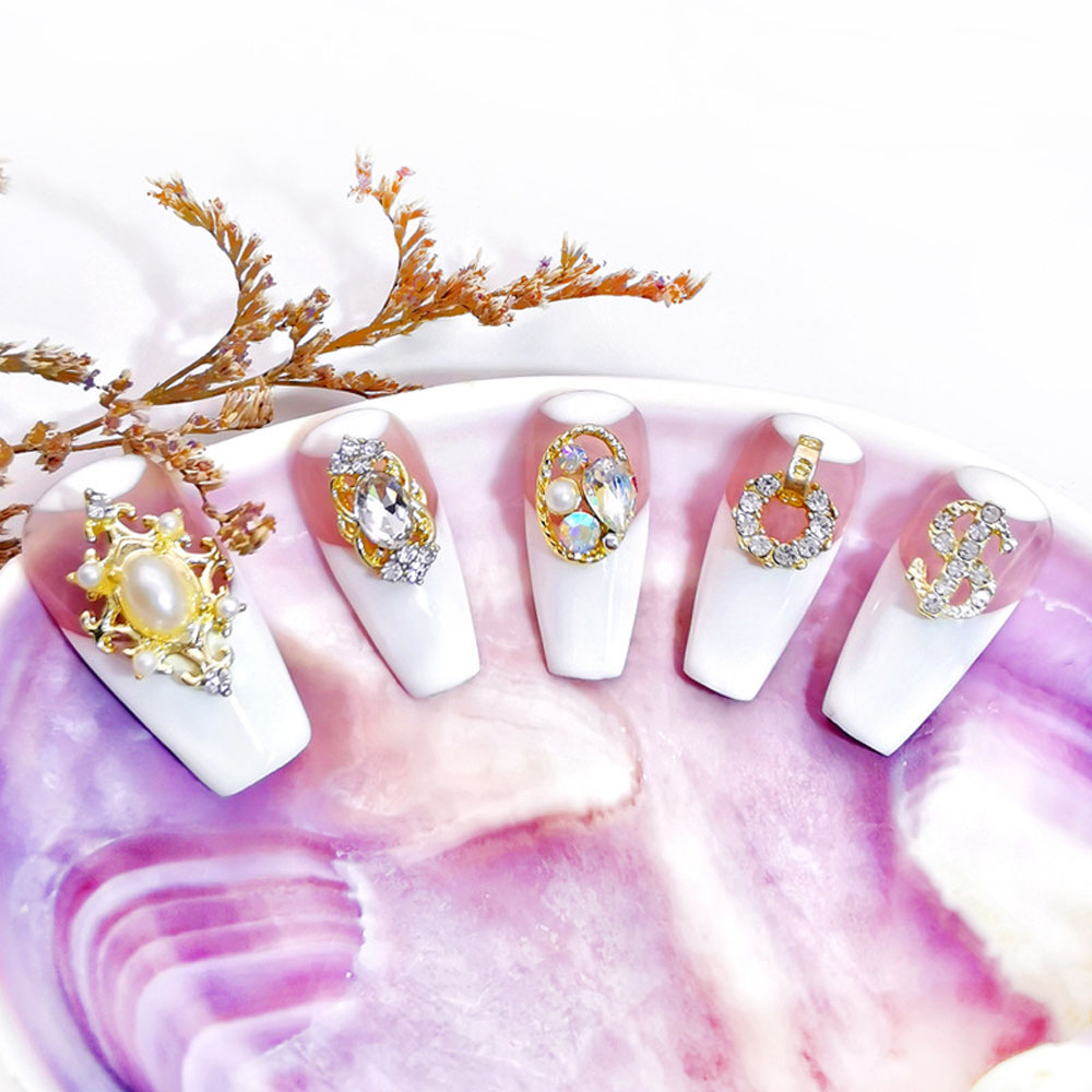 10Pcs/lot Nail Alloy Jewelry C - Nail Art Lotso 评论和价格