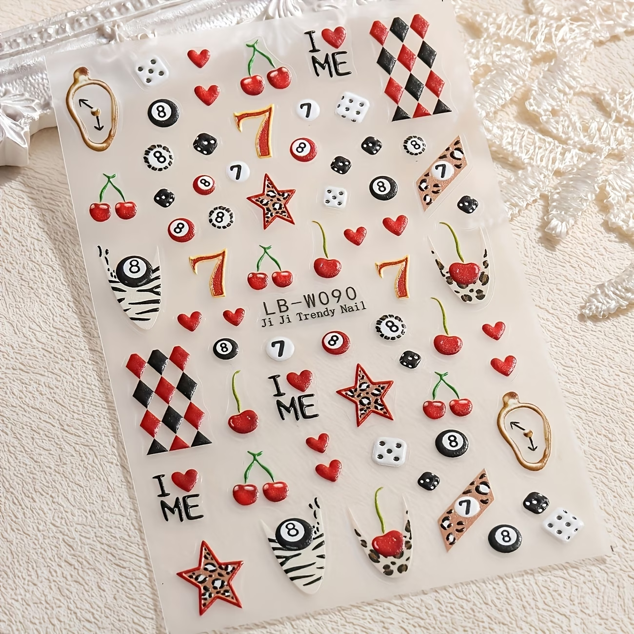 2026 Trendy Nail Art Stickers  - Nail Art Zebra 评论和价格