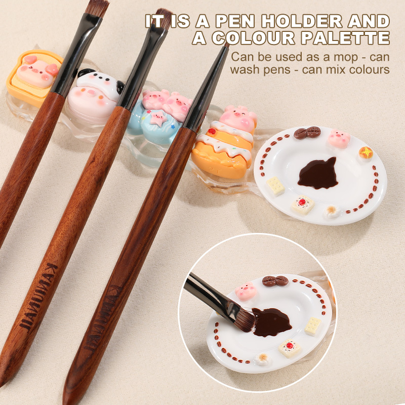 KANIU Cute Animal Nail Brush H - Nail Art Rame 评论和价格