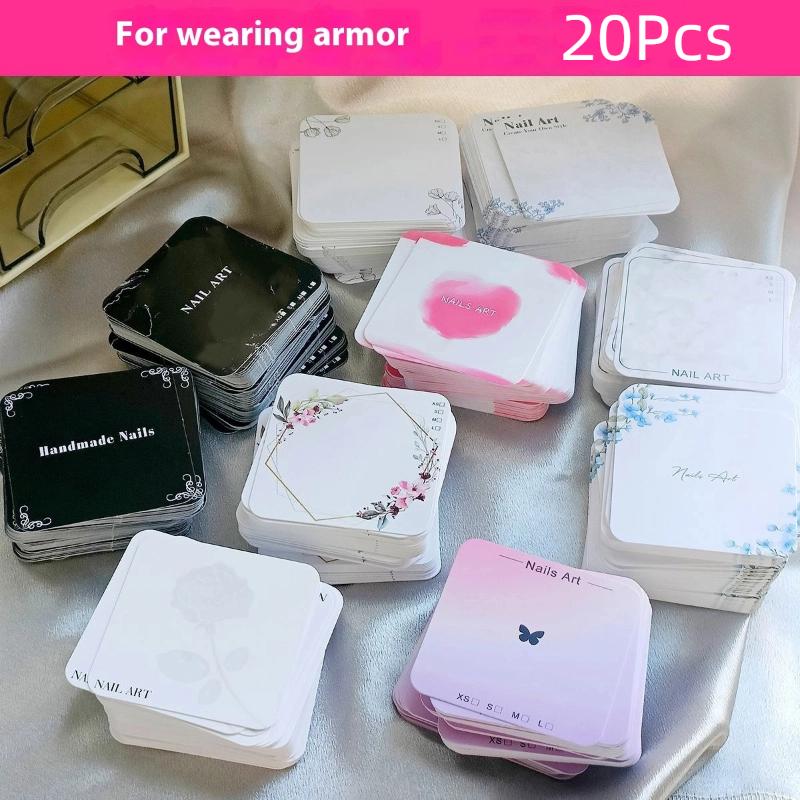 Z.20Sheets Press On Nail Botto - Nail Art Zone 评论和价格