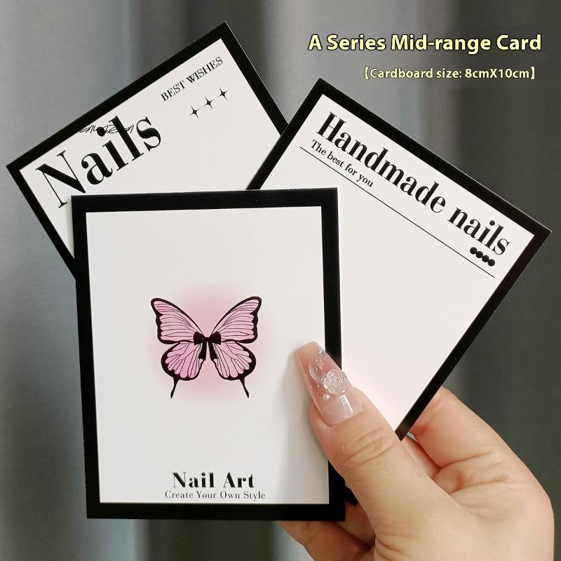20 Sheets Press-On Nail Butter - Nail Art Rame 评论和价格