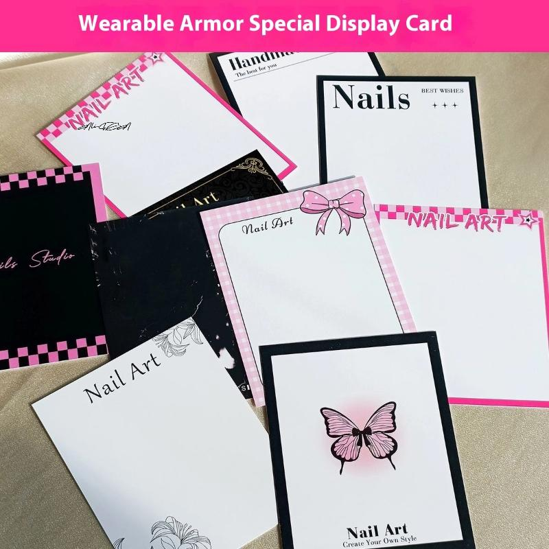20 Sheets Press-On Nail Butter - Nail Art Rame 评论和价格