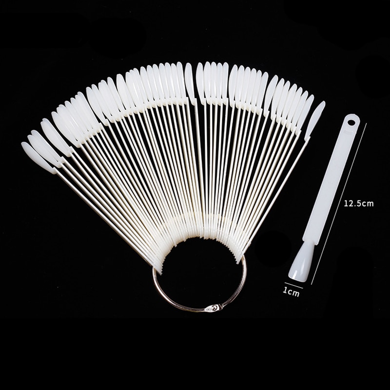 Nail Display Sticks Clear Natu - Nail Art Rame 评论和价格