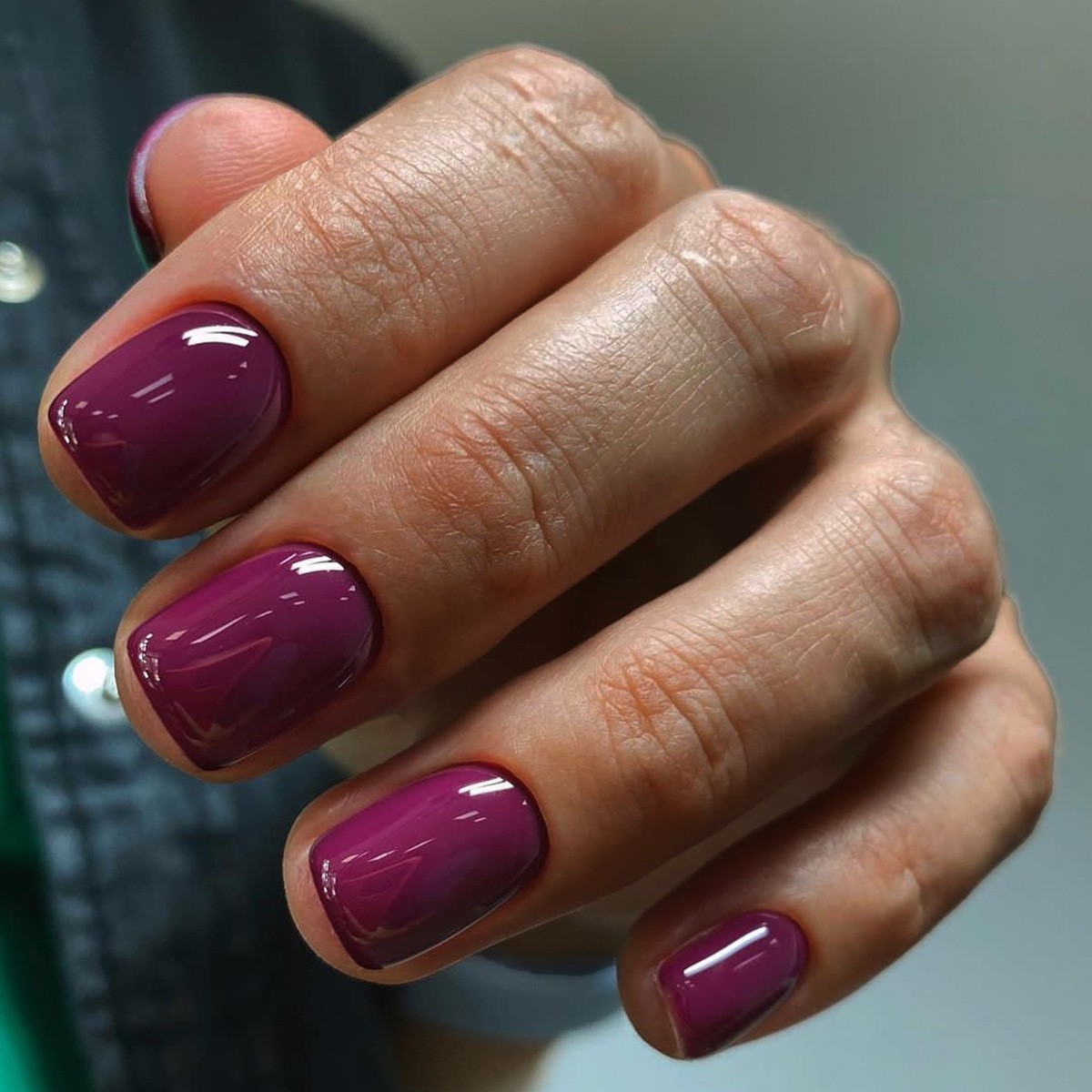 24p French Short Solid Color F - Nail Art Simple Elegant 评论和价格