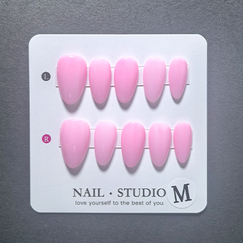 10pcs Almond Press on Nails Ha - Nail Art Orange 评论和价格