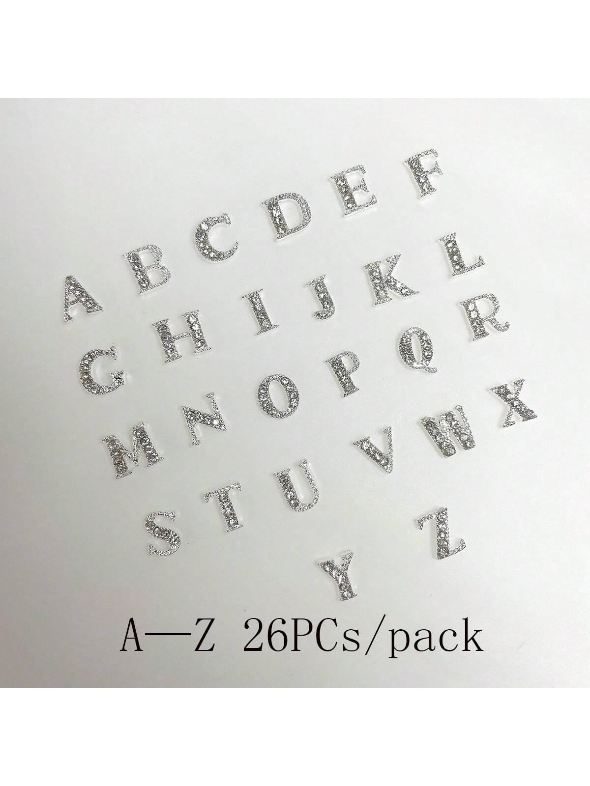 26pcs/pack A To Z Alphabet Sha - Nail Art Zone 评论和价格
