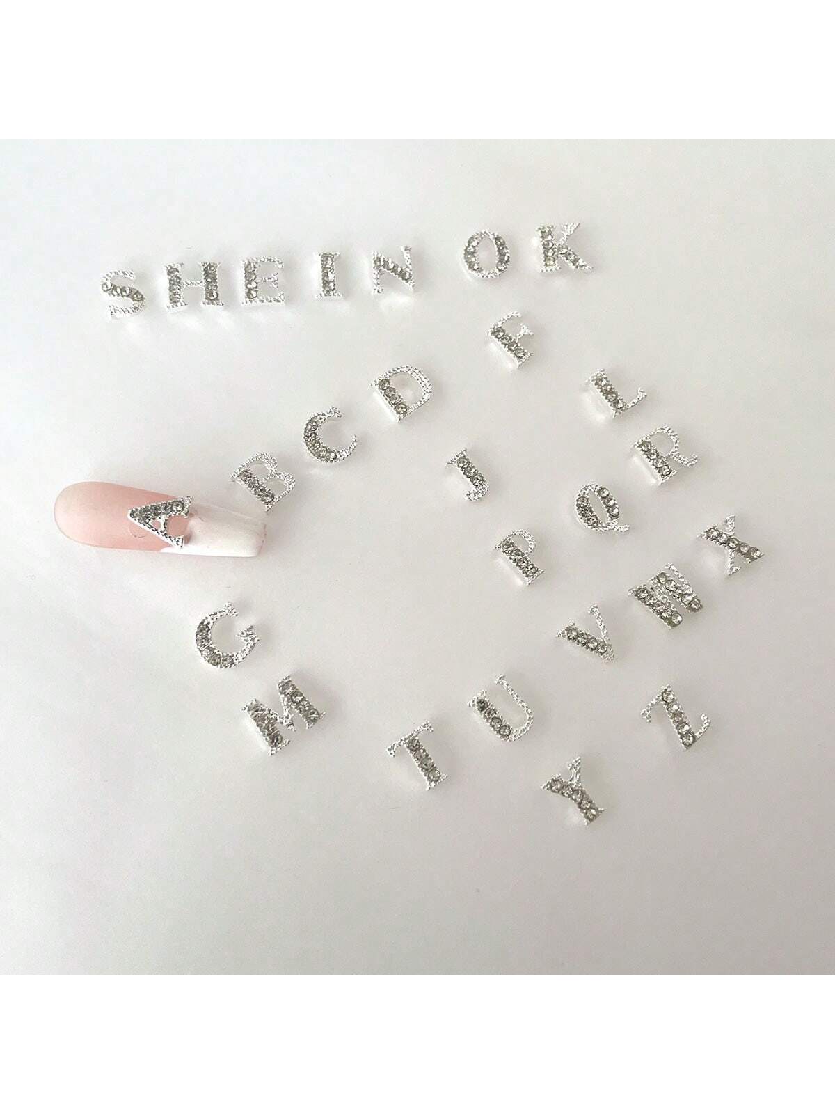 26pcs/pack A To Z Alphabet Sha - Nail Art Zone 评论和价格