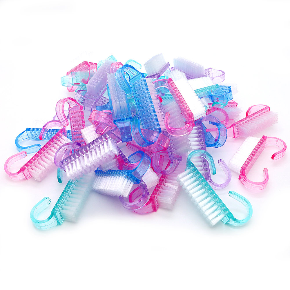 50Pcs/Lot Cleaning Nail Brushe - Nail Art Lotso 评论和价格