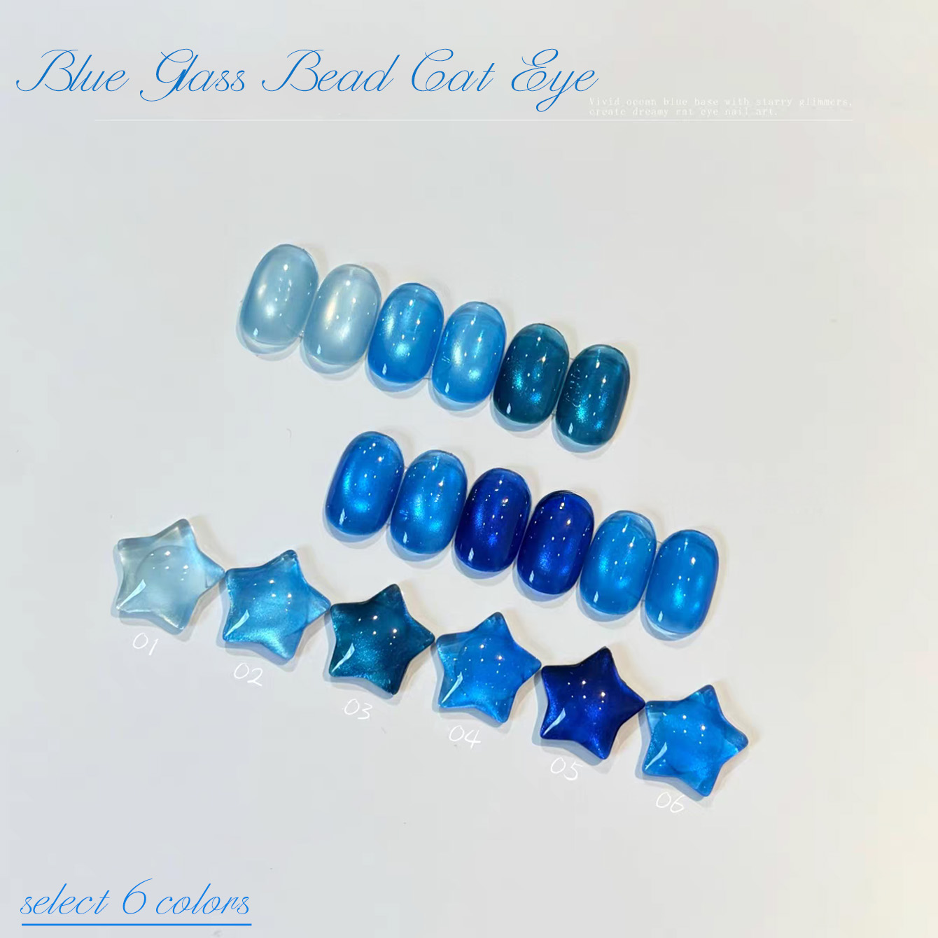 1pcs TC Summer Whitening Blue  - Nail Art Ice Blue 评论和价格