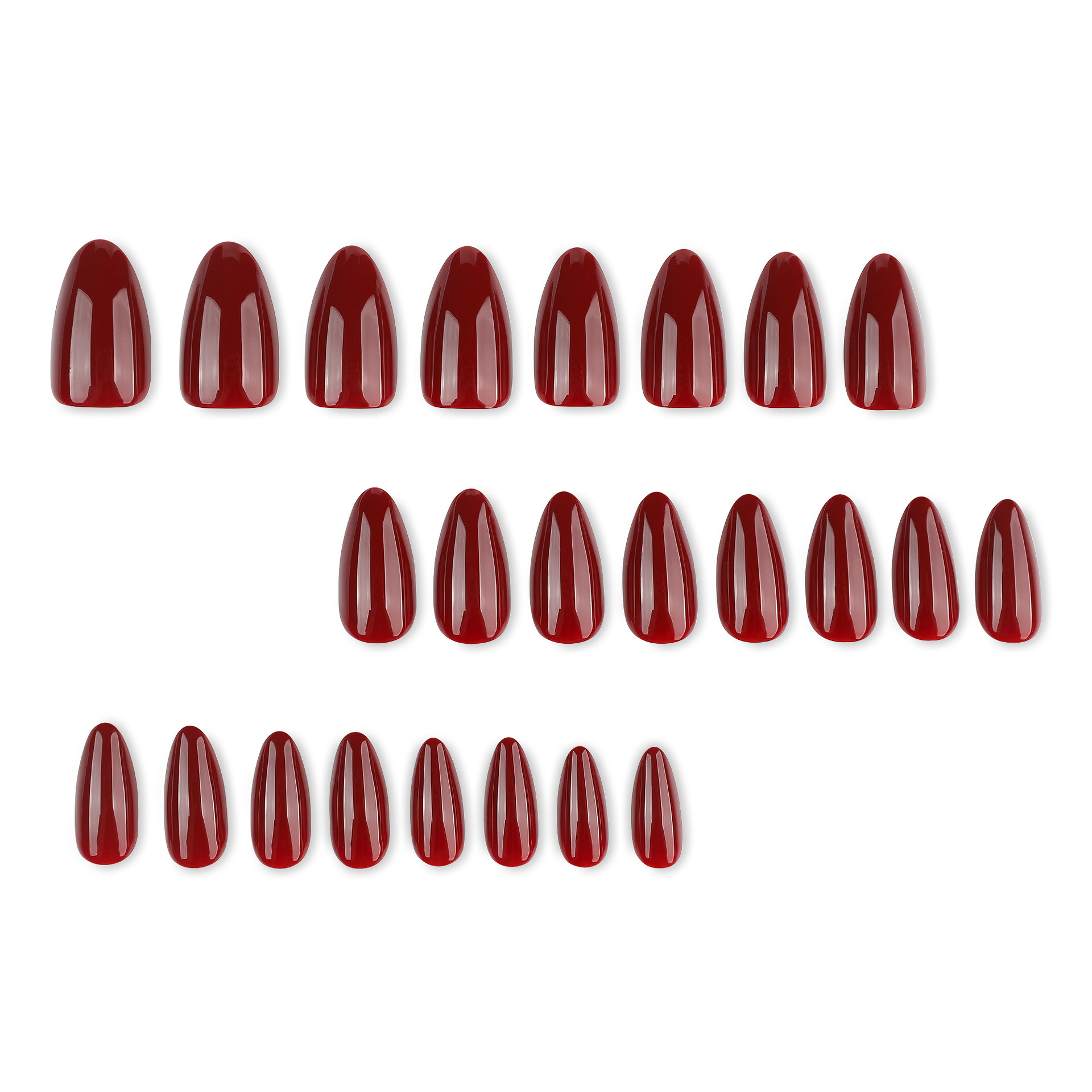 Nail Art Pure Color Wine Red W - Nail Art Simple Elegant 评论和价格