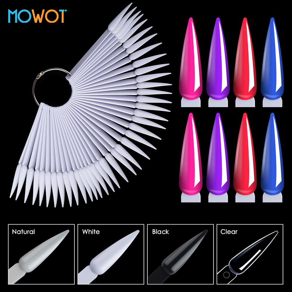 MOWOT 40pcs Stiletto Nail Disp - Nail Art Rame 评论和价格