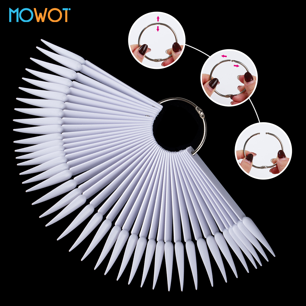 MOWOT 40pcs Stiletto Nail Disp - Nail Art Rame 评论和价格
