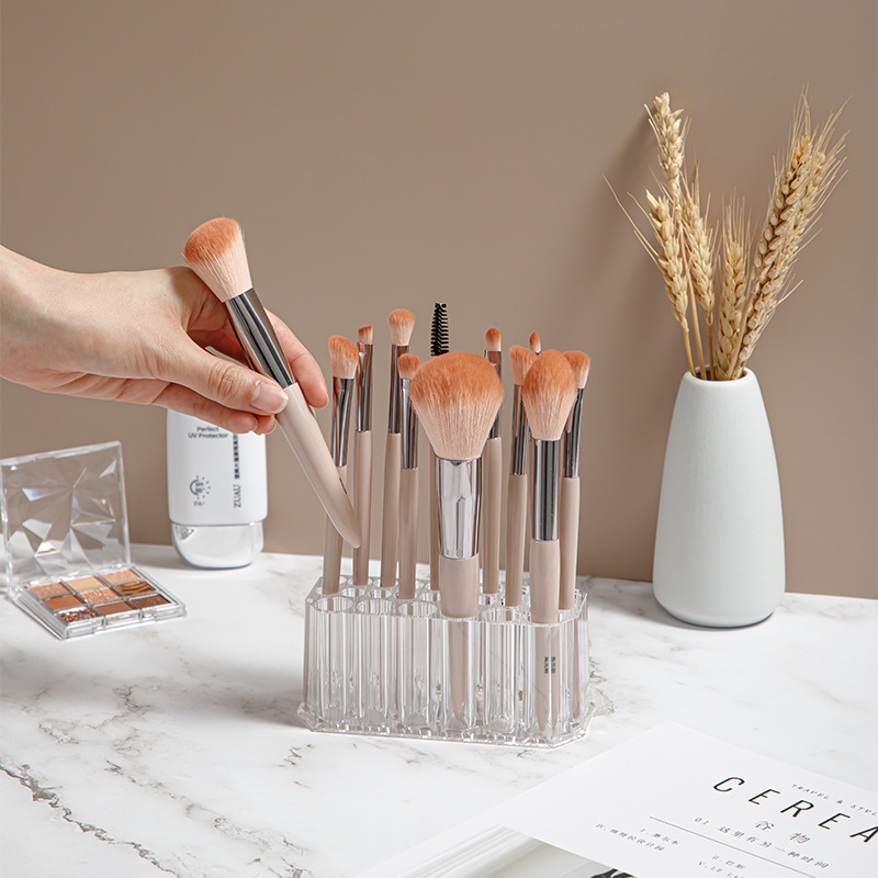26 Holes Acrylic Nail Brushes  - Nail Art Rame 评论和价格