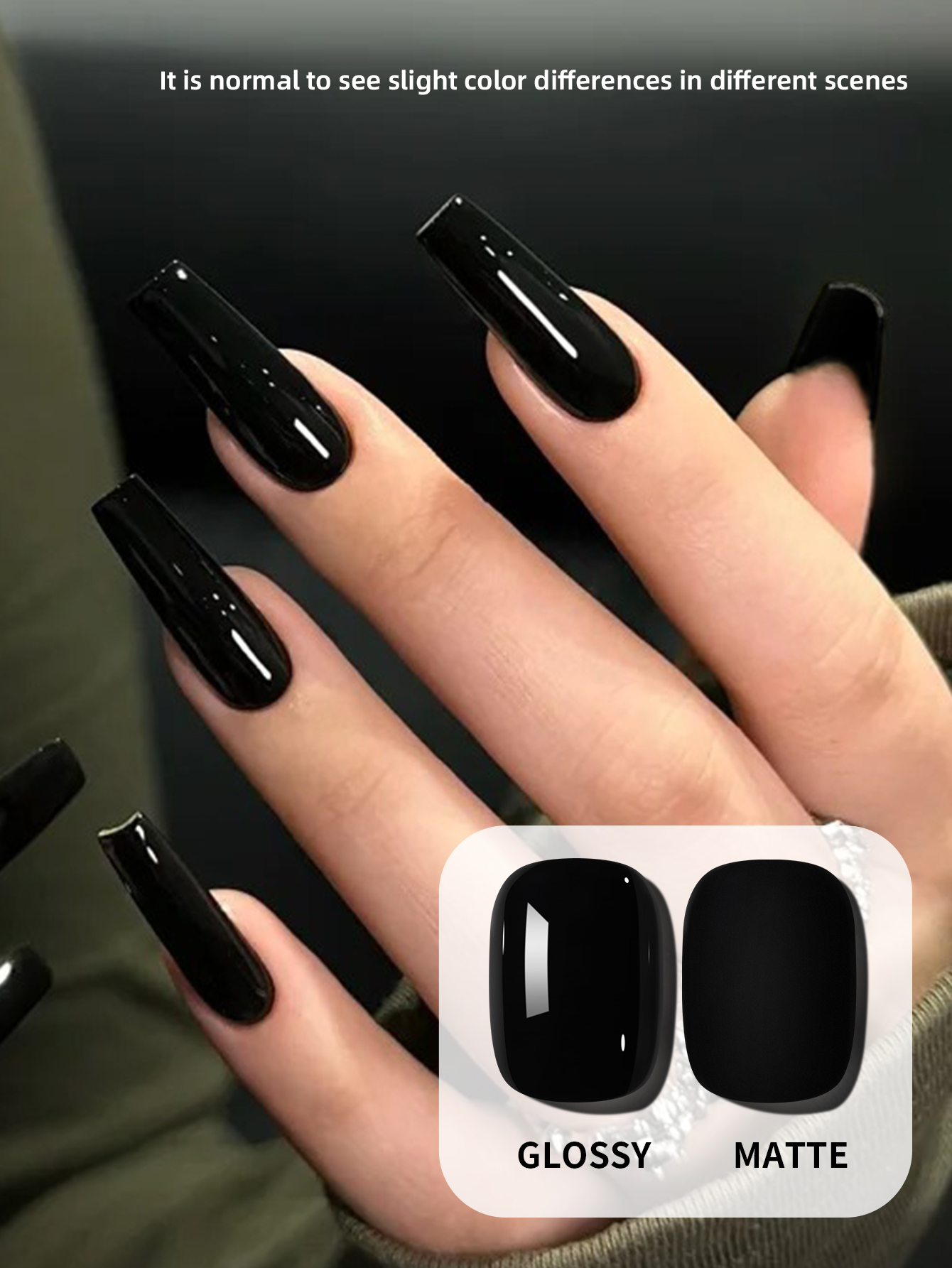 15ml Black UV/LED Nail Polish, - Nail Art Orange 评论和价格