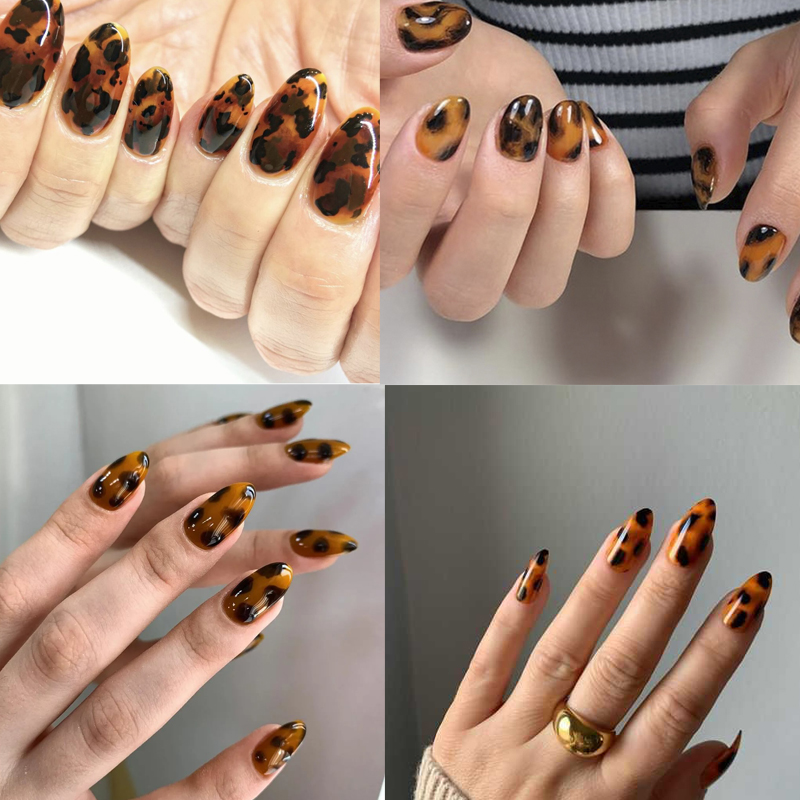 1roll 100CM*4CM Tortoise Shell - Nail Art Zebra 评论和价格