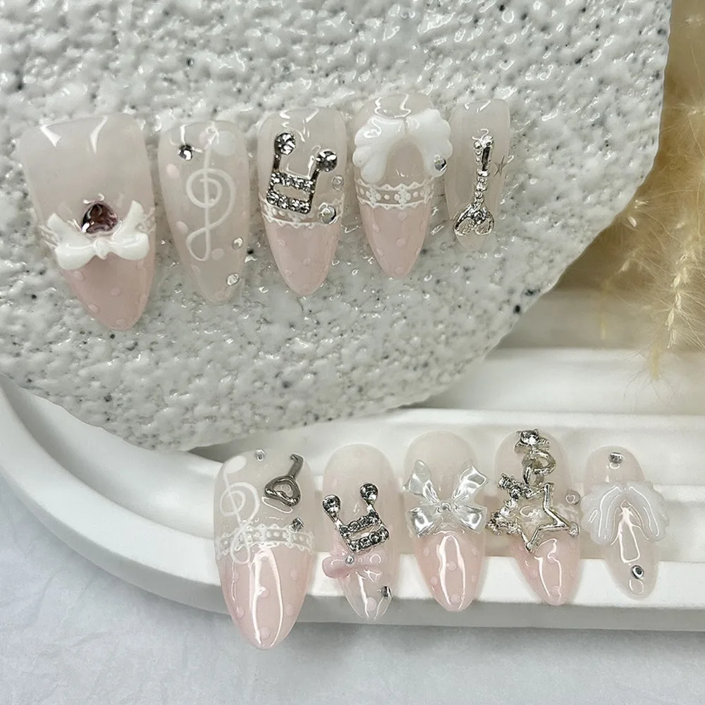 10 Pieces Retro Cute 3D Butter - Nail Art French 评论和价格