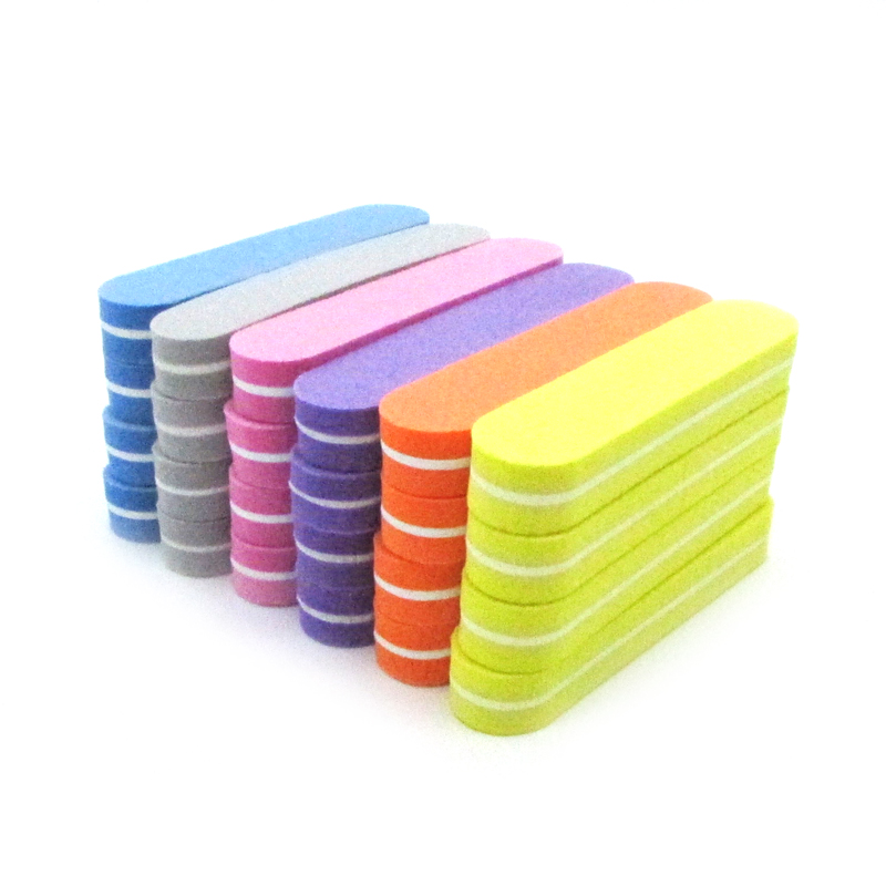 New 20pcs Mini Nail File Polis - Nail Art Lotso 评论和价格