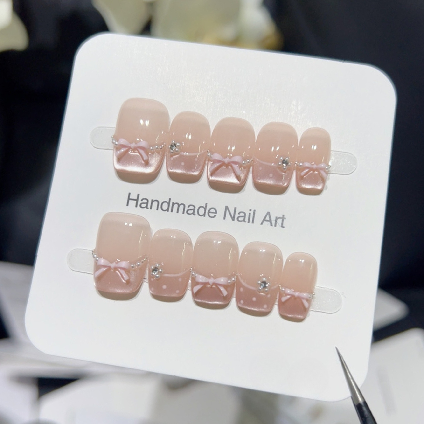 10pcs Summer Sweetheart Press  - Nail Art French 评论和价格