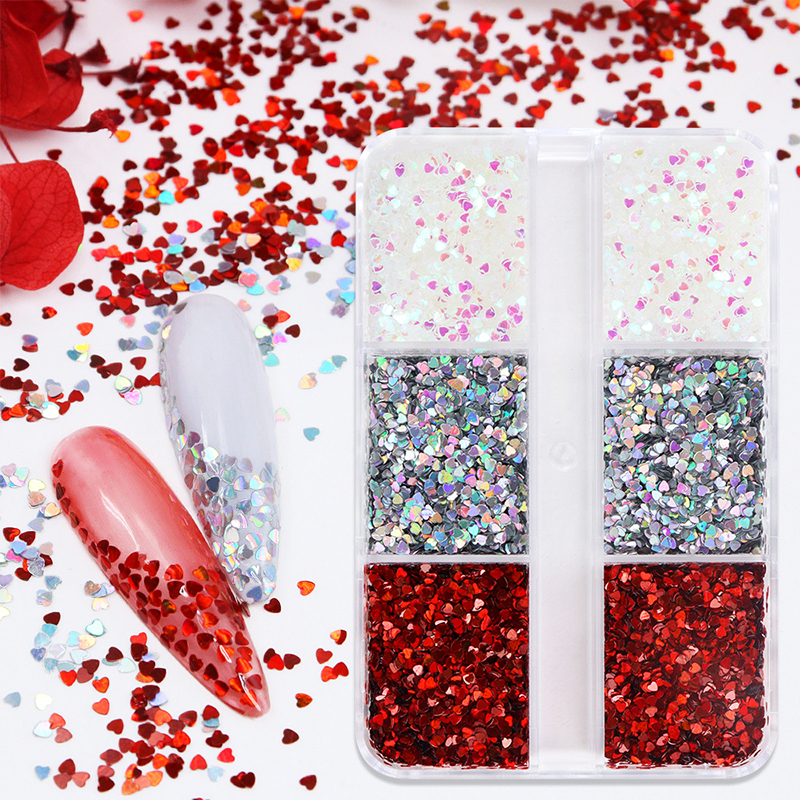 Z. Colorful 1mm Mini Laser Hea - Nail Art Zone 评论和价格