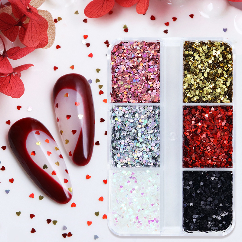 Z. Colorful 1mm Mini Laser Hea - Nail Art Zone 评论和价格
