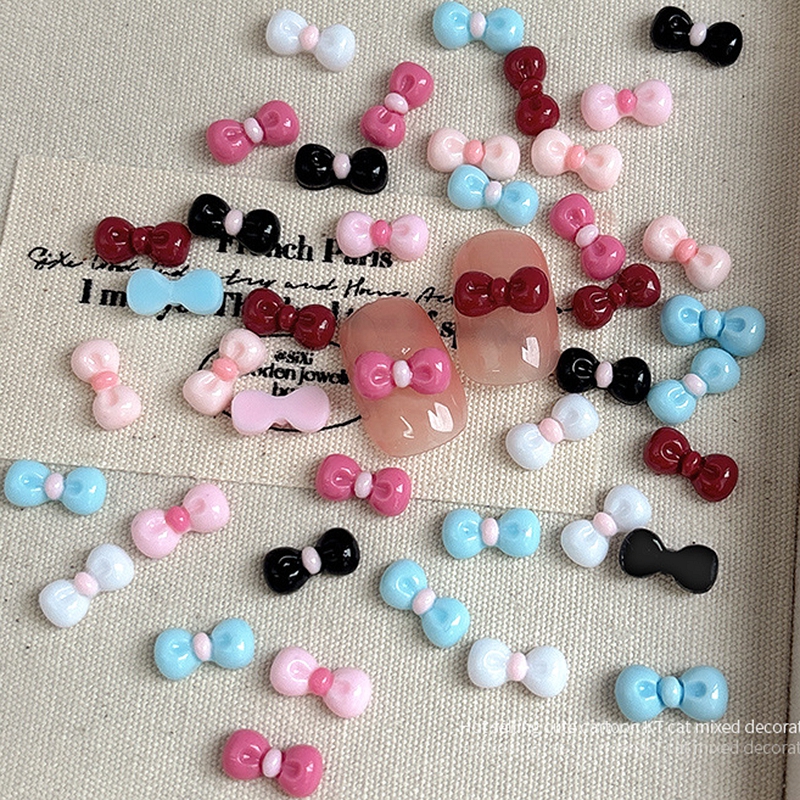 30PCS 3D Nail Art Bow Charms S - Nail Art Lotso 评论和价格