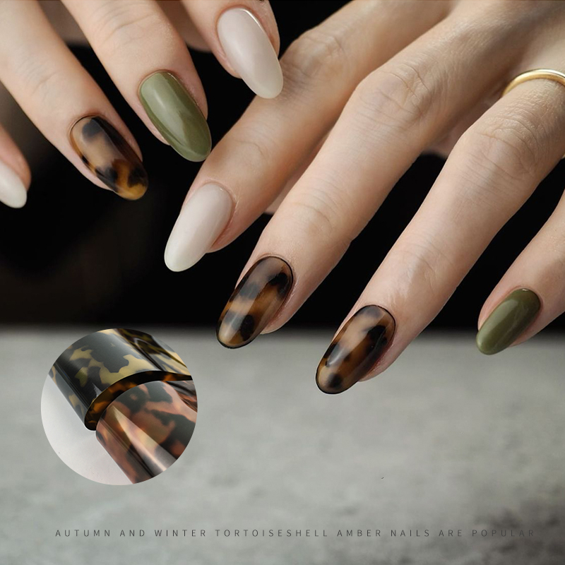 4*100cm Leopard Nail Foil Tran - Nail Art Zebra 评论和价格