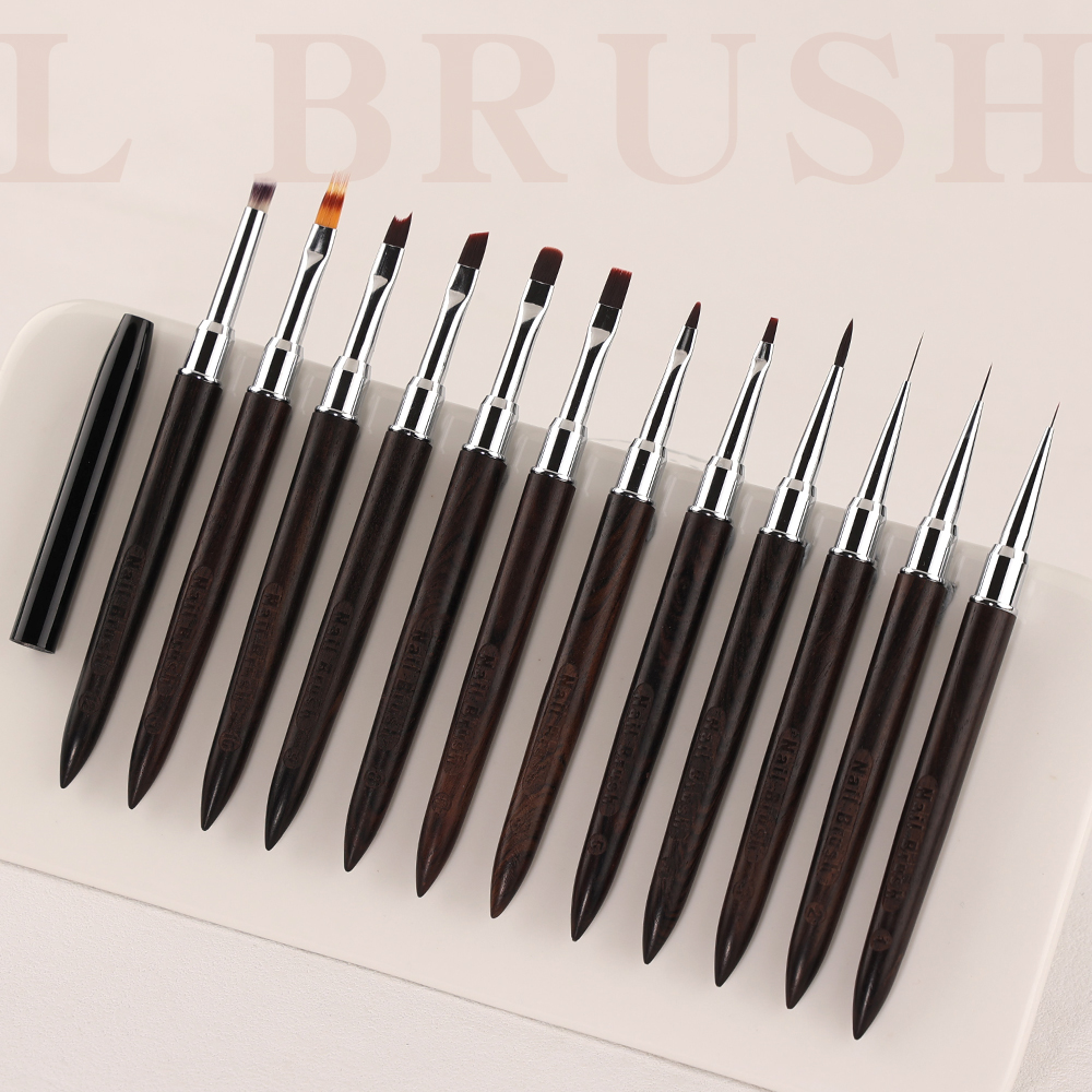 Sweet-Z 1/12Pcs Nail Art Brush - Nail Art Zone 评论和价格
