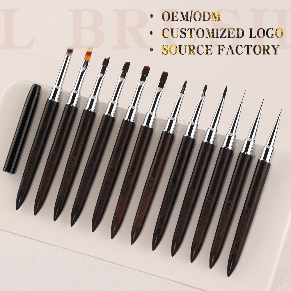 Sweet-Z 1/12Pcs Nail Art Brush - Nail Art Zone 评论和价格